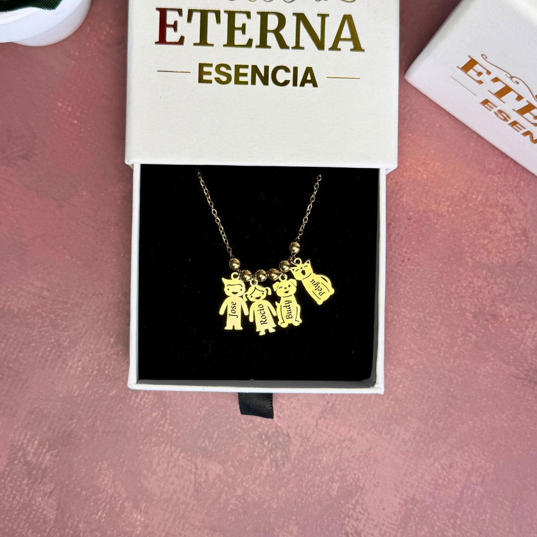 Collar Personalizado Familia Eterna