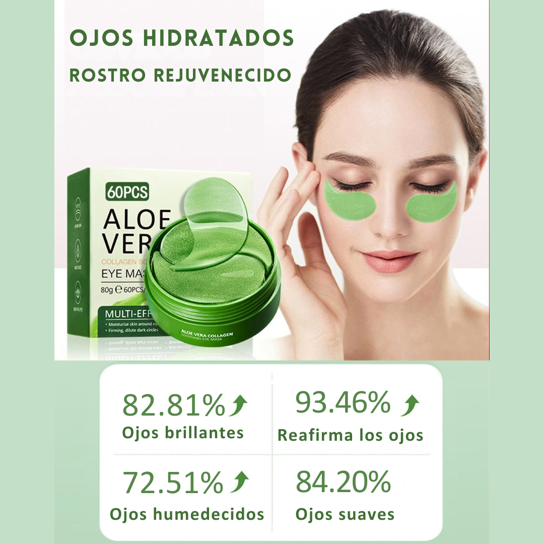 Parches para contorno de ojos Aloe Vera