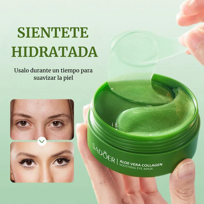 Parches para contorno de ojos Aloe Vera