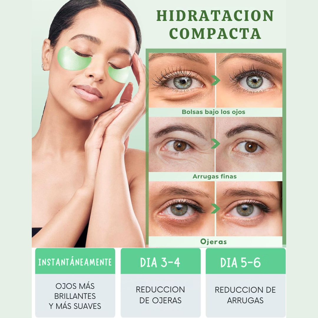 Parches para contorno de ojos Aloe Vera